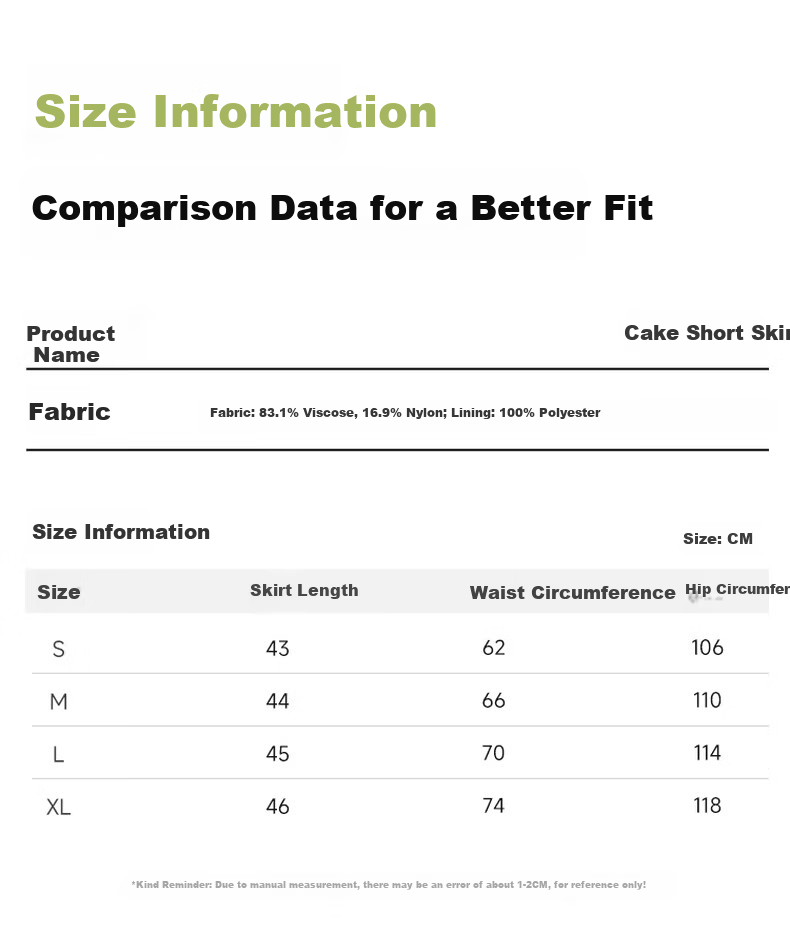 Baleno Women's Cake A-Line Skirt 2026 Summer New Pear-Shaped Slimming High-Waist Flared Fashion Mini Skirt 4