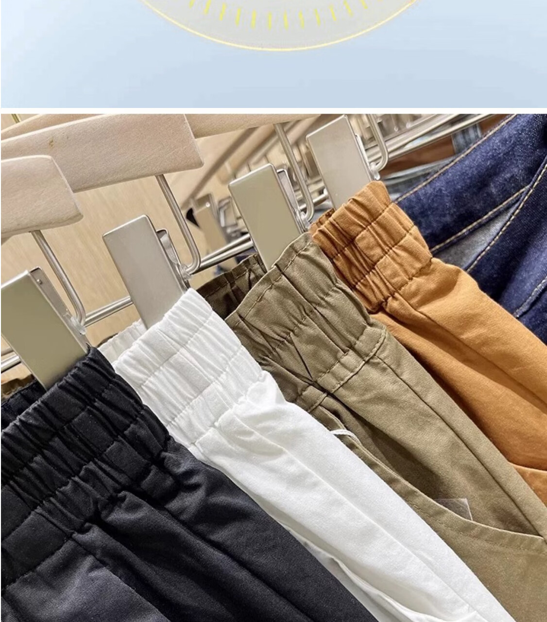 Langsha Women's Pure Cotton Summer Shorts 2026 New Loose Slimming Wide-Leg High-Waist A-Line Casual Versatile Hot Pants 2
