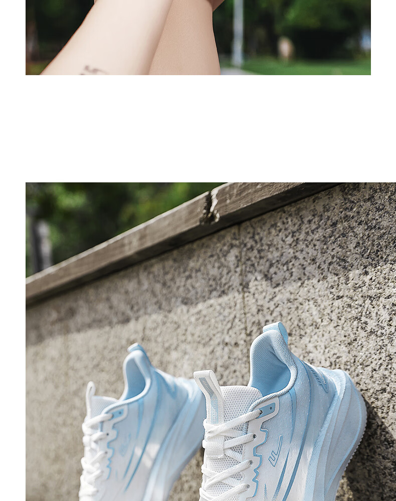 Warrior Men's Sports Shoes 2026 Summer New Casual Breathable Sneakers White Blue Size 41 16