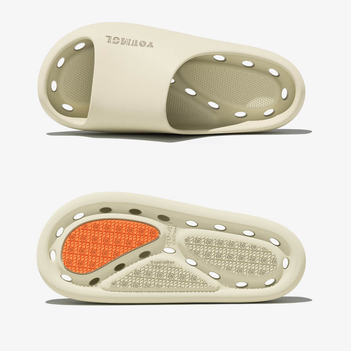 TZLDN Antibacterial Quick-Dry Breathable Summer Bathroom Shower Non-Slip EVA Slippers for Men and Women 19