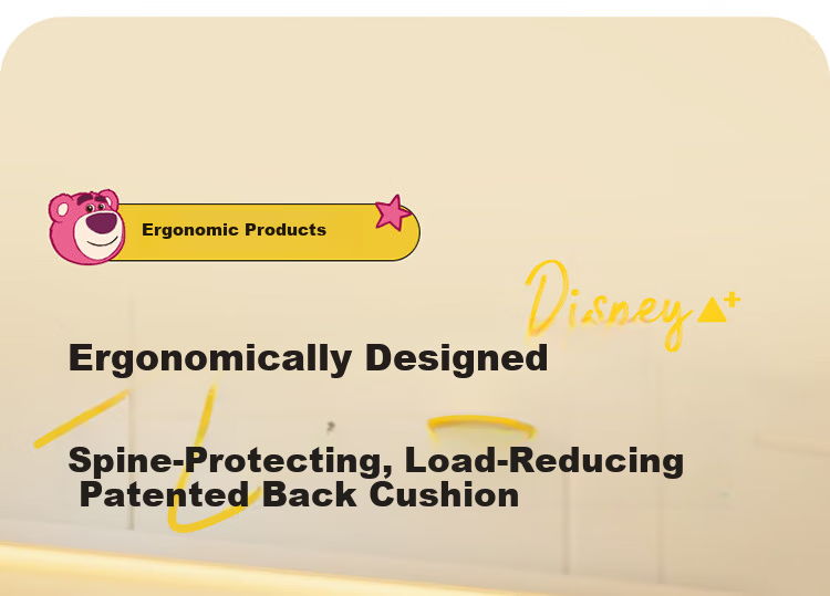 Disney Elementary School Backpack Lightweight Ergonomic Kids Schoolbag for Grades 1-3-6 Boys and Girls Stylish Casual Double Shoulder Bag 3