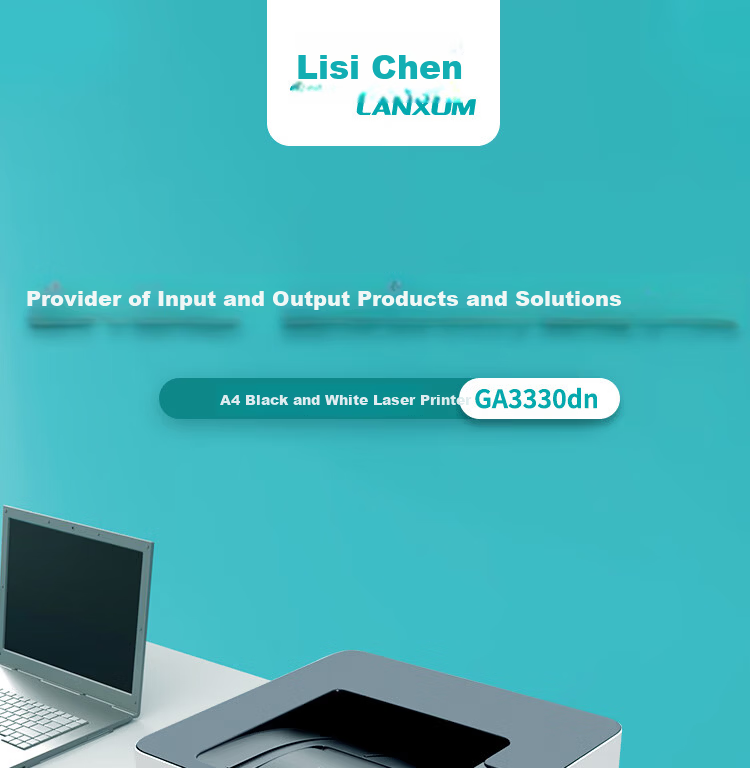 LANXUM GB3731cdn A4 Color Laser Printer A4 Size Color Laser Automatic Duplex Printing Network Sharing Support 1