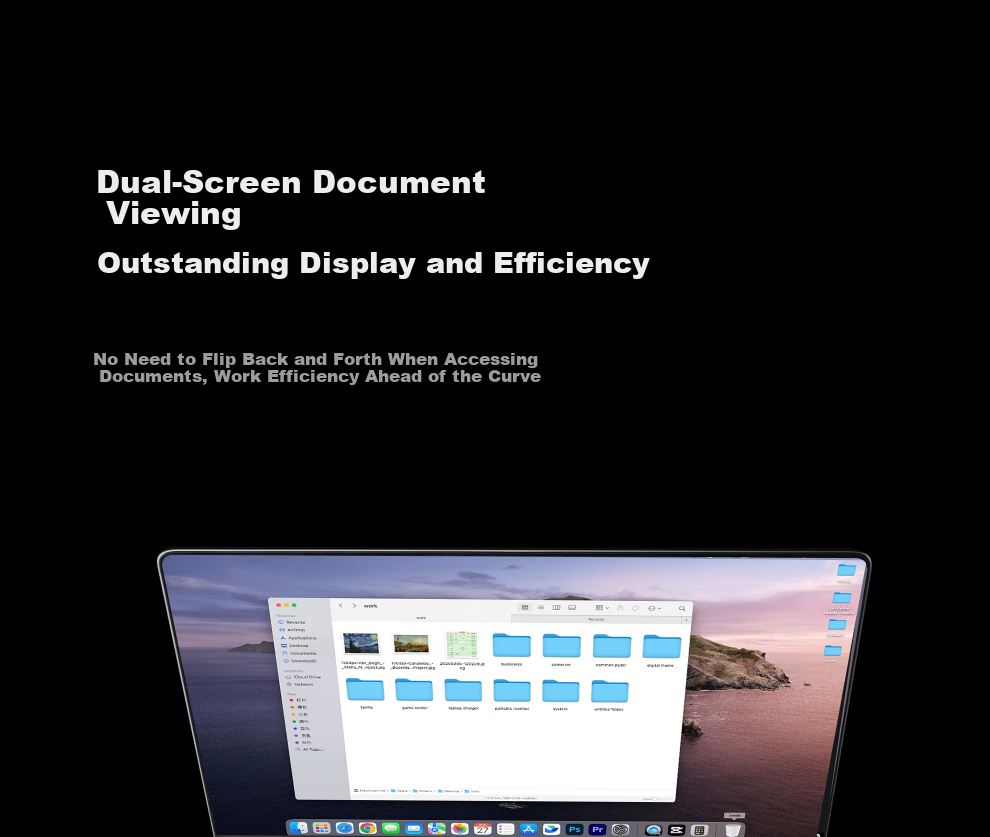ARZOPA 14-inch Portable Touchscreen Monitor Secondary Display for Laptop Switch PS5/4 ZT1 38
