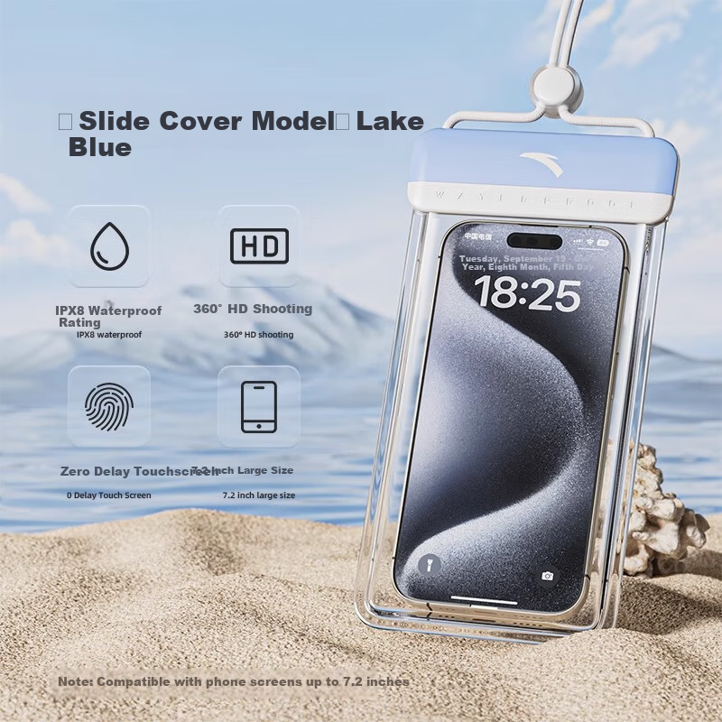 ANTA Waterproof Phone Pouch Touchscreen Camera Case Swimming Rafting Transparent Diving Seal Bag