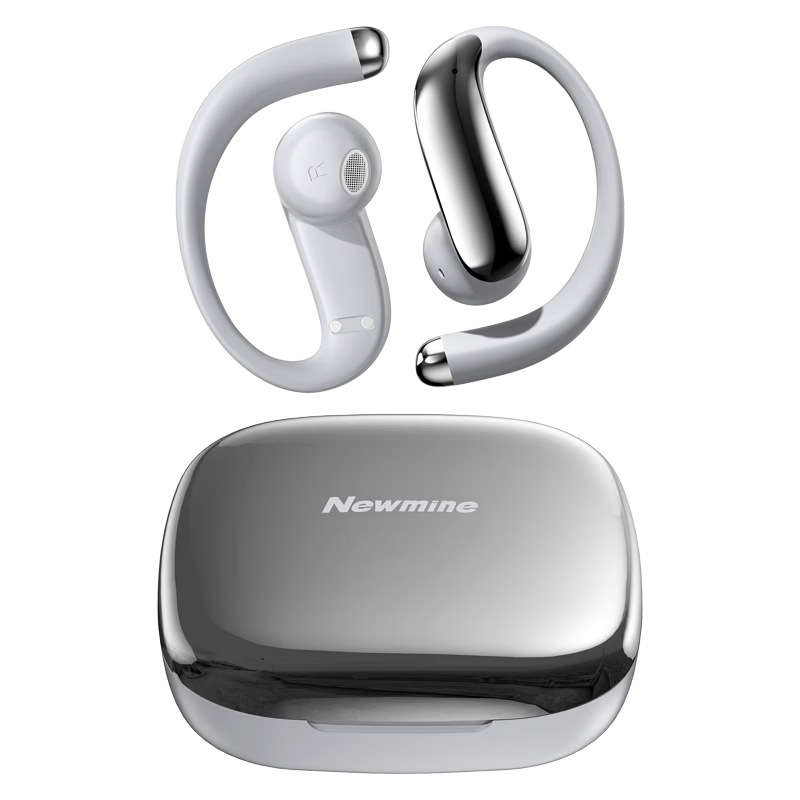 Newmine LY90 Bone Conduction Concept Sports Bluetooth Headphones, Wireless Earphones, Ultra-Long Battery Life, Smart Wearable Device