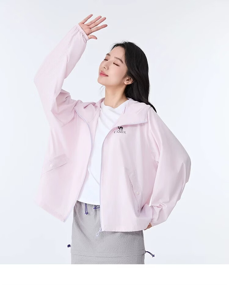 CAMEL Dilireba Same Style Original Yarn Sun Protection Jacket 2026 Spring Summer New Cool Heat-Shielding UV Protection Coat 21