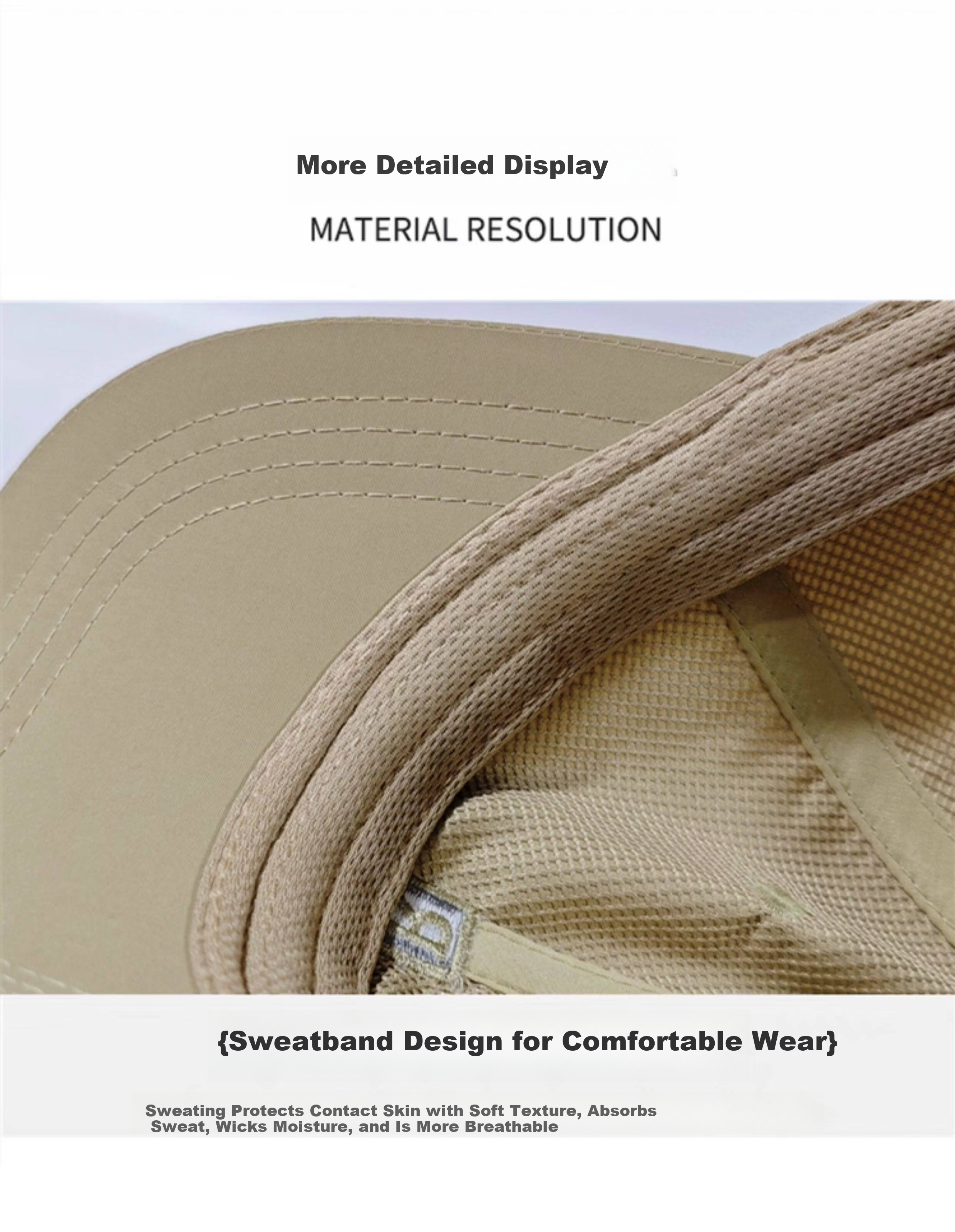 Jingtang Jingpin Men's Spring Summer Outdoor Quick-Dry Mountaineering Baseball Cap Windproof Running Sun Protection Casual Autumn Hat 5