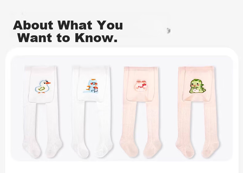 Free Style Baby Pantyhose Toddler Breathable Mesh Anti-Mosquito Tights Summer Thin Leggings 9