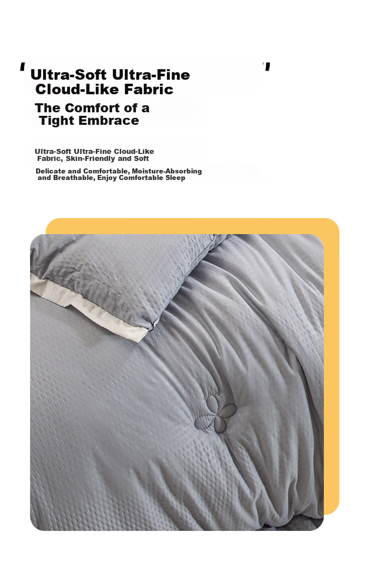 Grace Fiber Comforter Duvet for Single Student Dormitory, Thickened Winter Quilt, Approximately 6 Jin (3 Kg), 150x200cm, Noble Beige 8