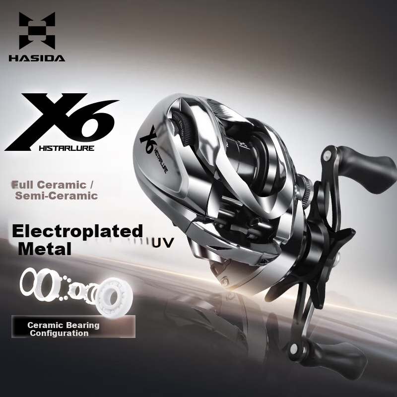 HISTAR X Series X6 Full Ceramic Bearing Micro Line Cup Left-Handed Spinning Reel