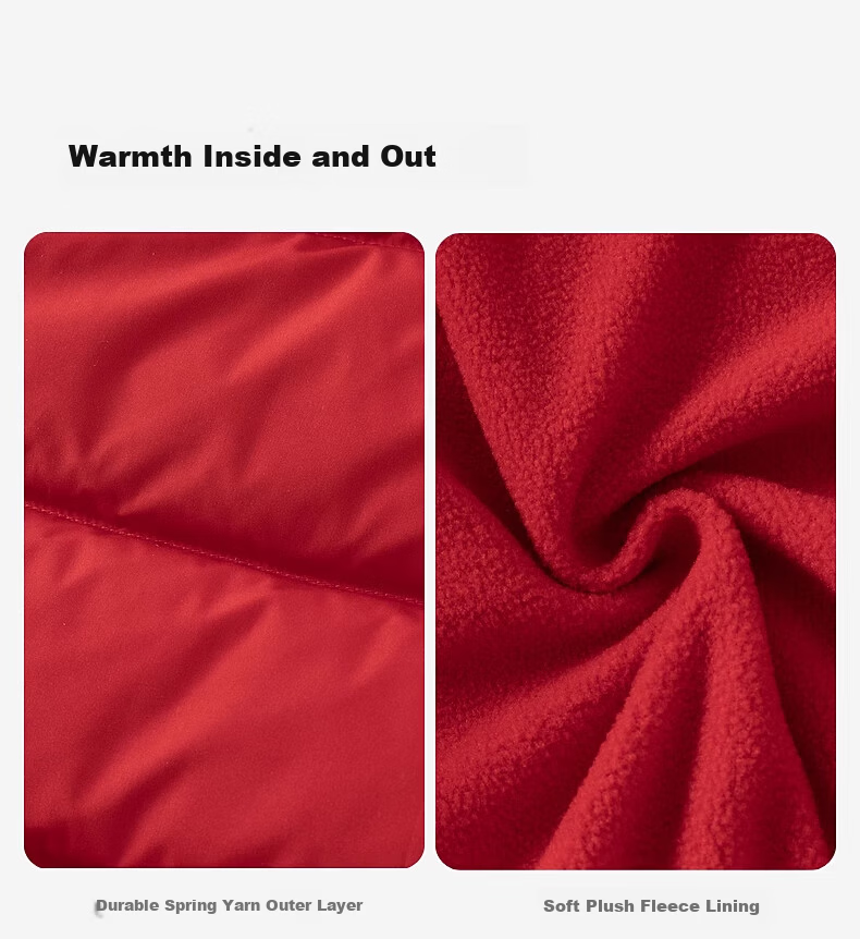 DAVE & BELLA Girls' Down Jacket Winter Waterproof Thickened Coat Baby New Year Red Clothing 5