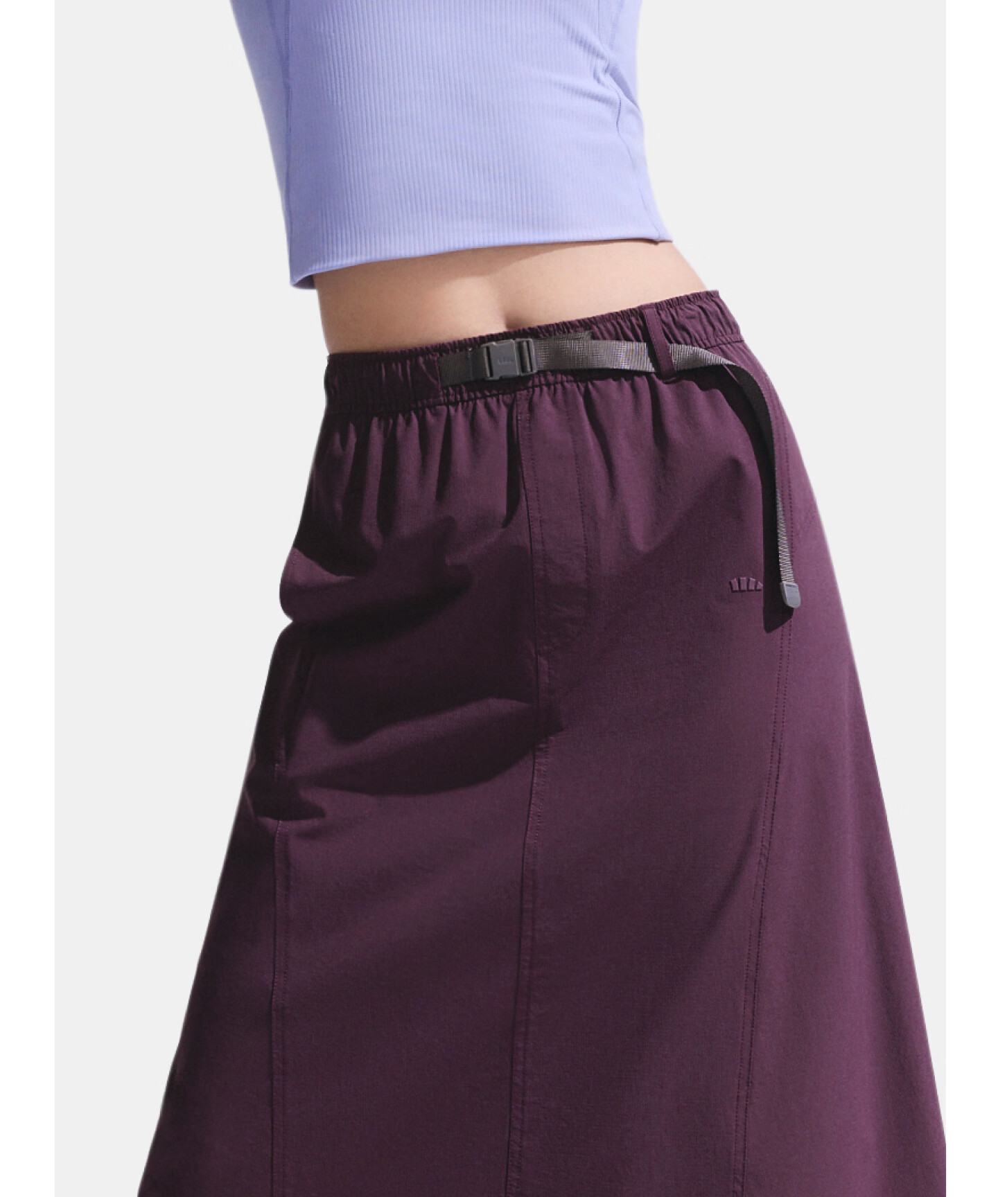 Beneunder Women's A-Line Pleated Mid-Length Skirt Sun Protection Water-Repellent Workwear Skirt 2025 Spring Autumn WR237 15