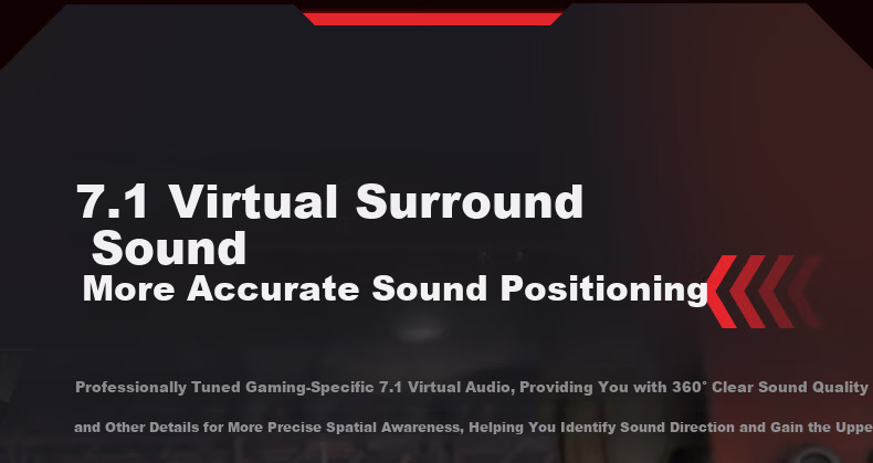 Aigo Wired Gaming Headset Over-Ear Lightweight Suspension Headband Tri-Color RGB PUBG Delta FPS AL600 3