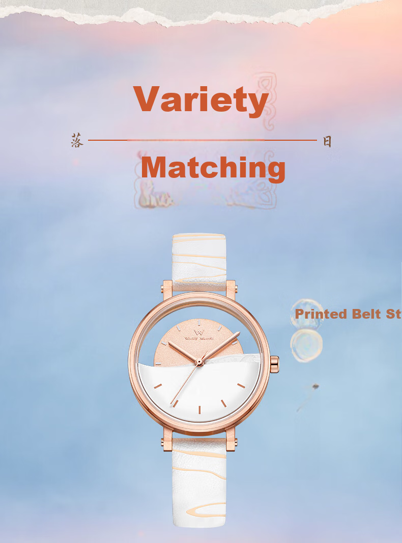Welly Merck Swiss Brand Original Sunset Series Women's Watch Birthday Gift 14