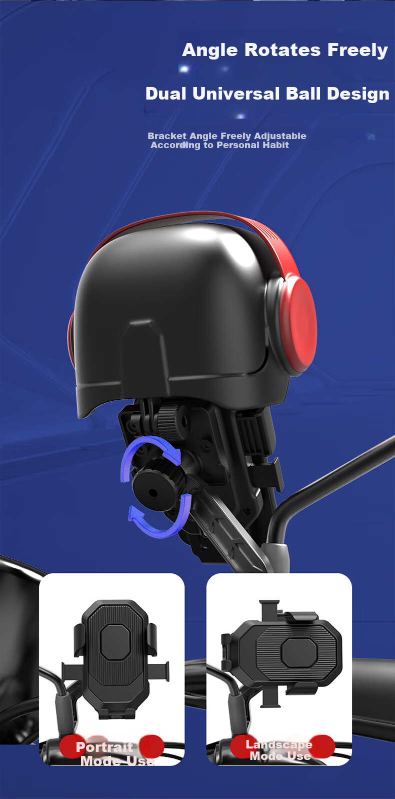 40,000km Electric Bike Phone Navigation Mount Electric Motorcycle Delivery Rider Cycling Sunshade Rain Cover Small Helmet Handlebar Model 10