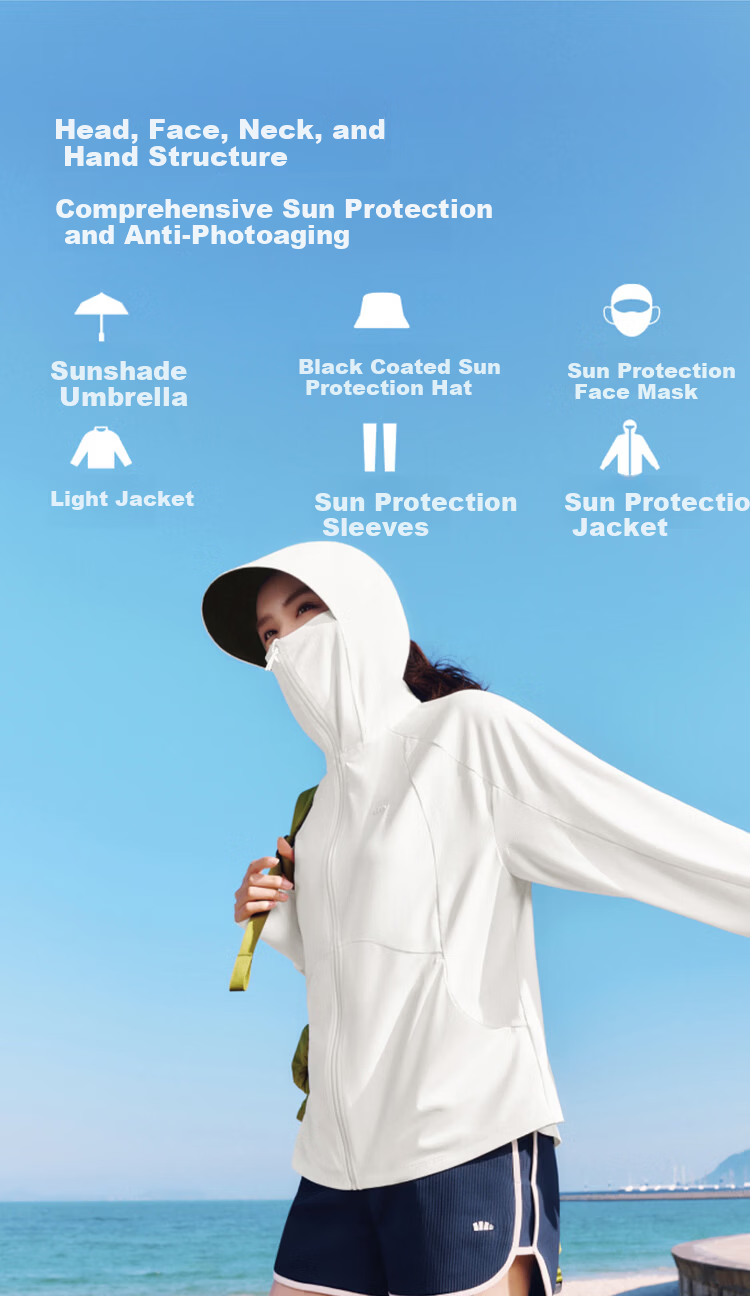 Beneunder Women's Loose Fit UV Protection Sunscreen Jacket AL417 Smoky Pink One Size Plus 8