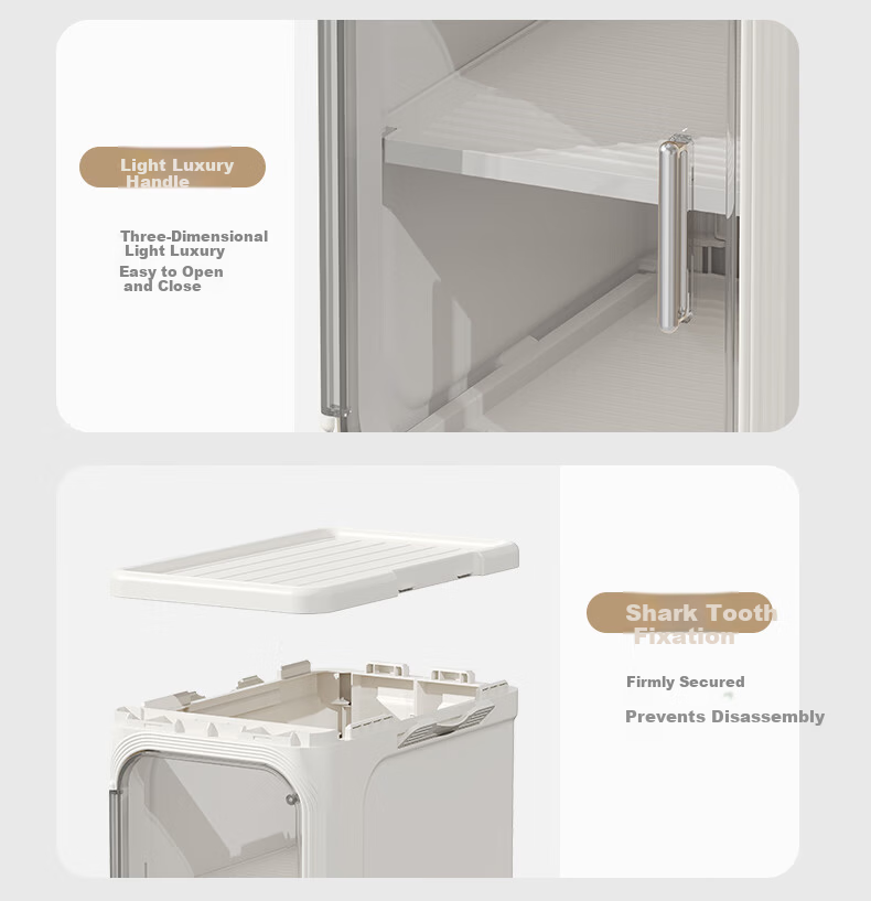 JEKO&JEKO Bathroom Storage Rack Narrow Gap Cabinet Floor Standing 4-Tier 21cm Wide 24