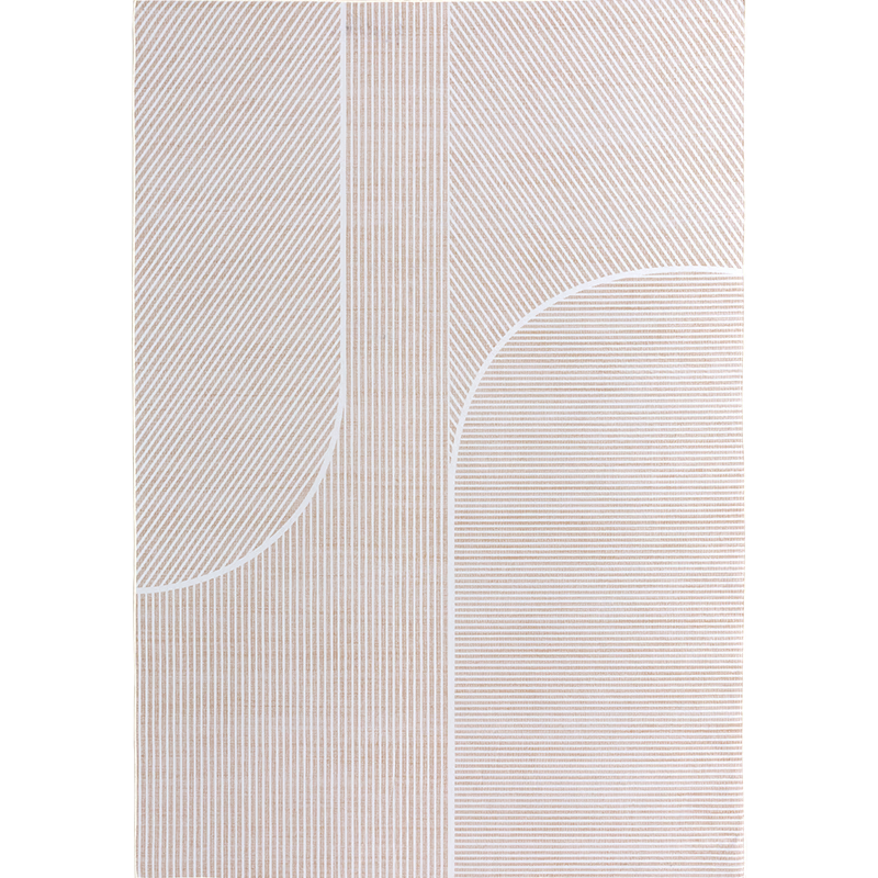 JD Original Living Room Carpet, Bedroom Modern Minimalist Nordic Light Luxury Non-Slip Coffee Table Rug, Earth Tone - 160*230cm