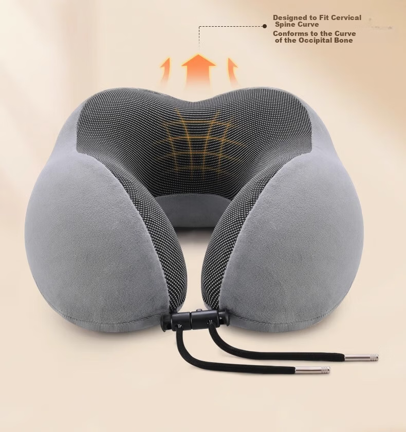 Jingmao U-Shaped Neck Pillow Nap Pillow Travel Cervical Pillow Office Car Airplane Neck Support Pillow 12