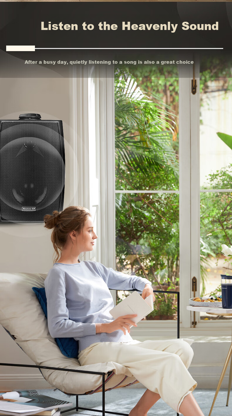 Newmine ND-9 Wall-Mounted Speaker 5-Inch 30W Commercial Store Supermarket Conference Dance Studio Home Restaurant Background Music 1