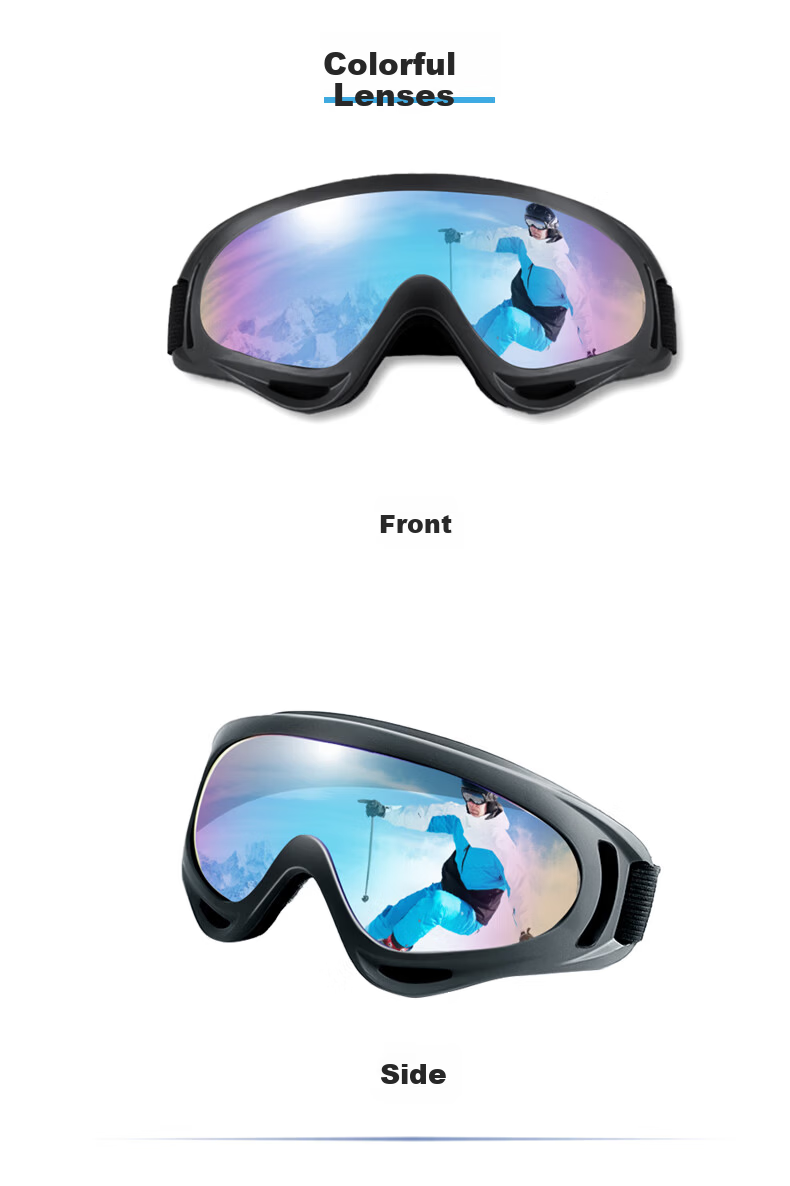DRATRA Ski Goggles Windproof Glasses Mountaineering Snow Goggles Kids Ski Glasses Dustproof Snow Gear 7