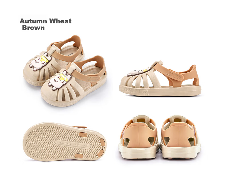 Cheerful Mario 2026 New Kids Open-Toe Sandals Girls Summer Breathable Baby Toddler Bath Shoes Boys 1-3 Years Beach Sandals 8