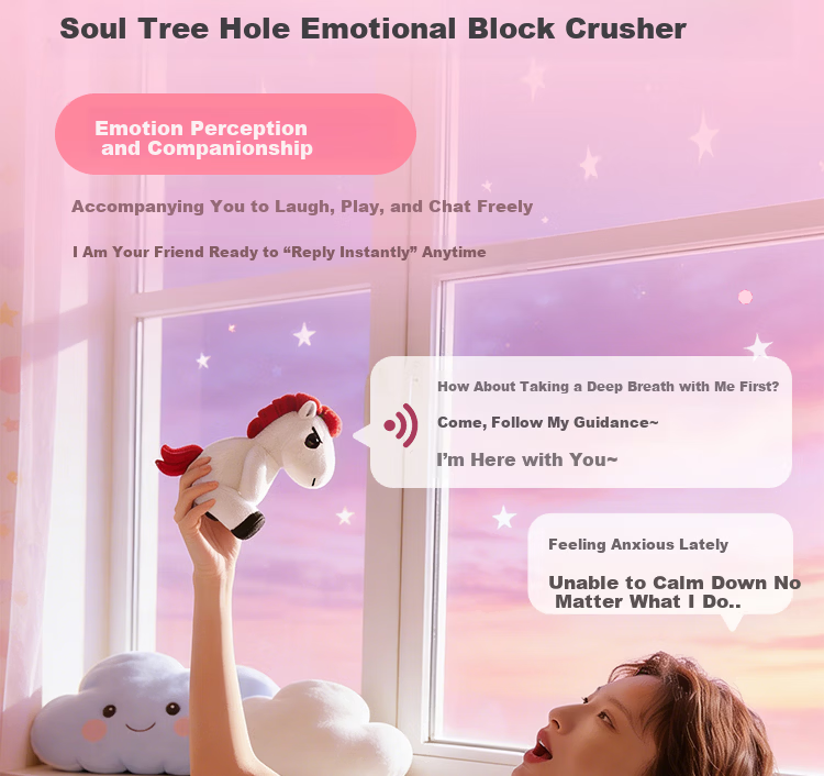 JD Jingzao x JD Auto AI Plush Toy JoyInside Intelligent AI Companion Robot Ma Shunshun 4