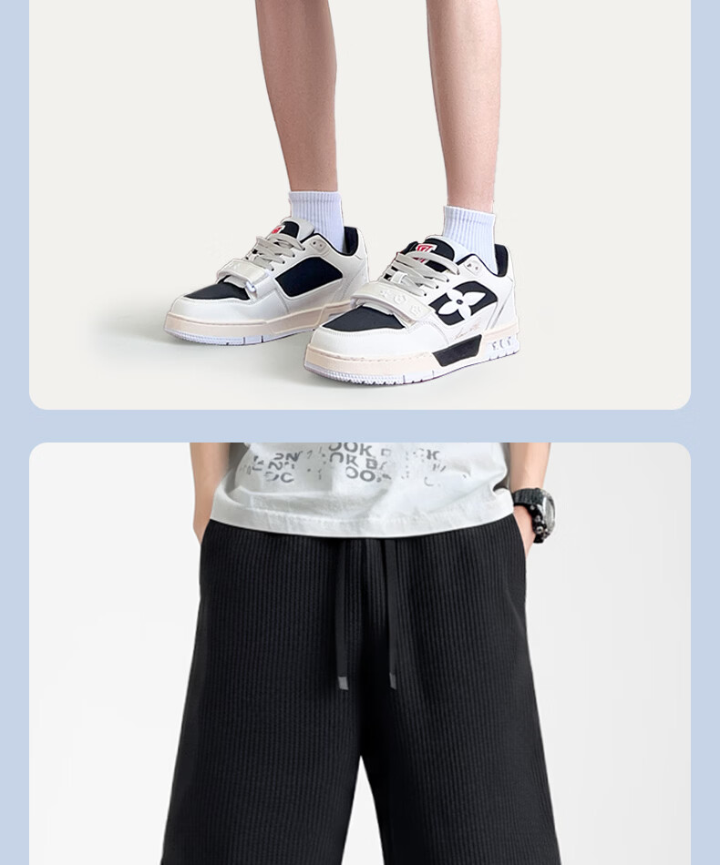 Warrior Men's Casual Shorts Summer New Ice Silk Quick-Dry Sports Five-Point Pants Men's Outdoor Mid-Length Shorts Black L 22