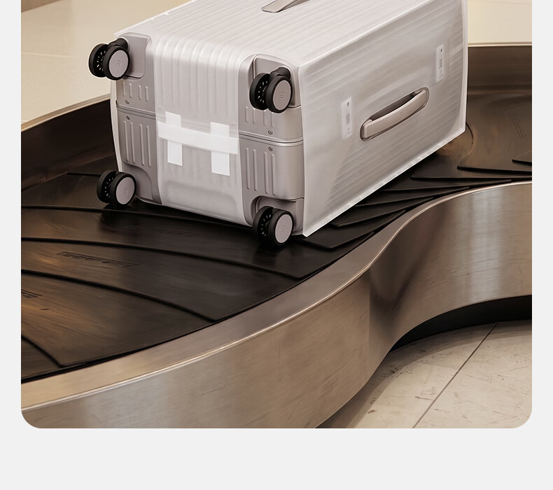 90 Points Luggage Exclusive Dustproof Cover Aluminum Frame MAX Series Thickened Anti-Dust Anti-Collision 24 Inch Checked Suitcase Cover 3