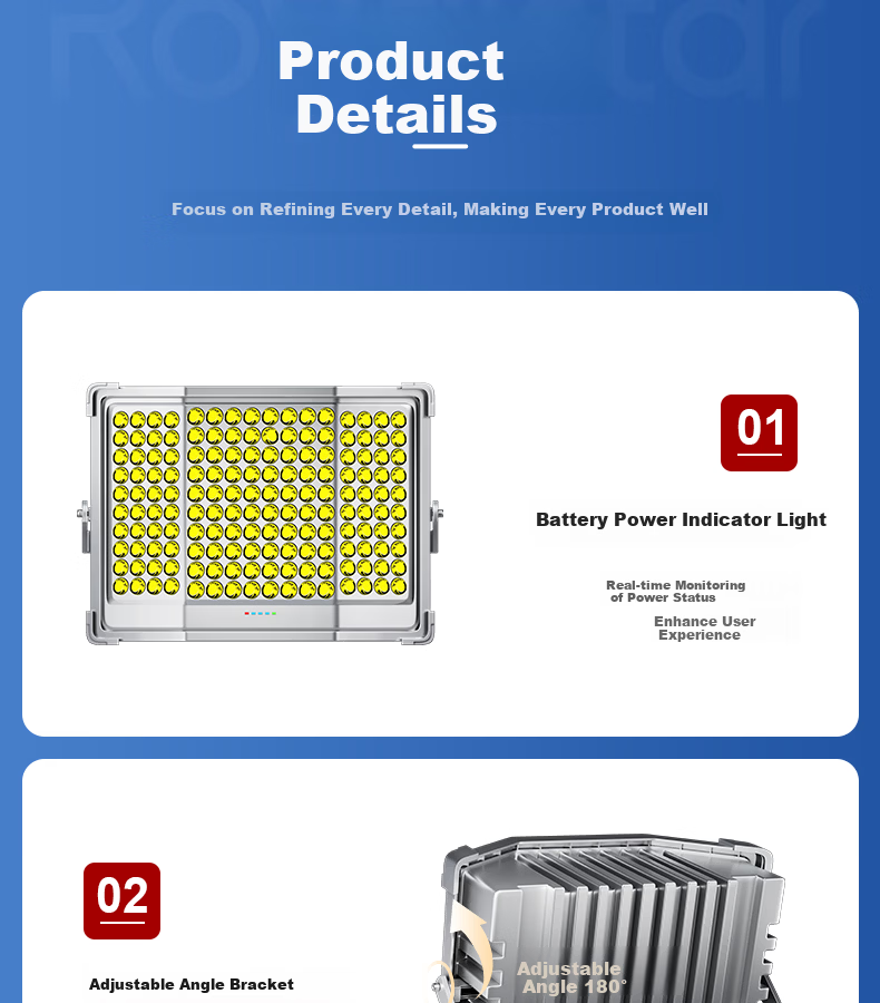 Royalstar Solar Garden Light Outdoor Home Street Lamp LED Waterproof Floodlight Outdoor Landscape Light 28