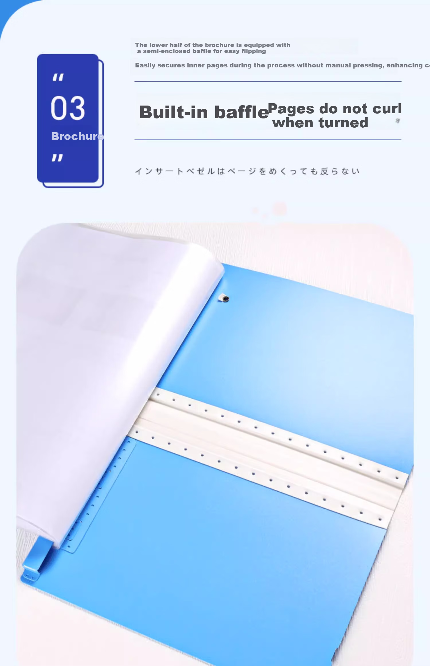 Jinggong Foldable A4 Document Organizer Exam Paper Storage Prenatal Checkup Report Medical Record Storage Jinggong Blue 5894M-GSBN02 4