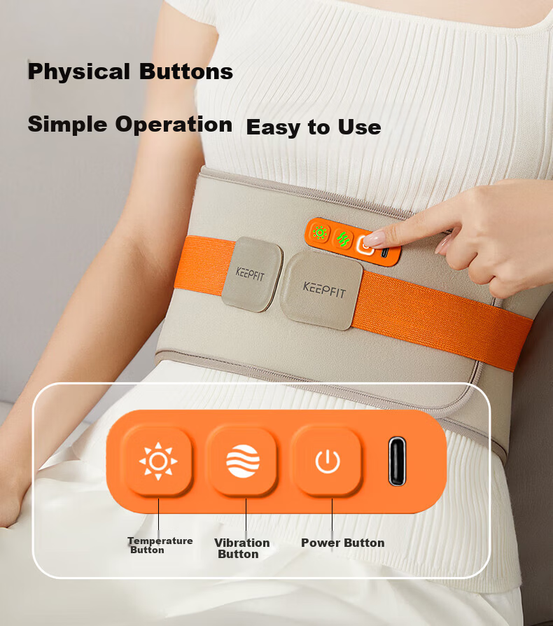 Kepufei Waist Massager, Heating Belt, Hot Compress, Moxibustion, Lumbar Disc, Birthday Gift for Men And Women 19