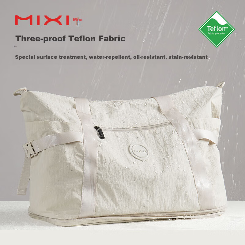 Mixi Large Capacity Travel Bag for Women, Portable Carry-on Gym Sports Handbag for Men, Business Trip and Short Distance Use