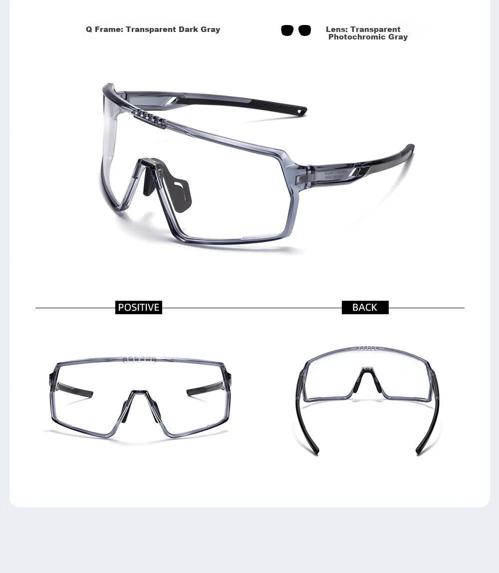 CAXMAN Cycling Glasses Men's Professional Road Bike HD Windproof Outdoor Sports Sunglasses Women's Protective Eyewear 15