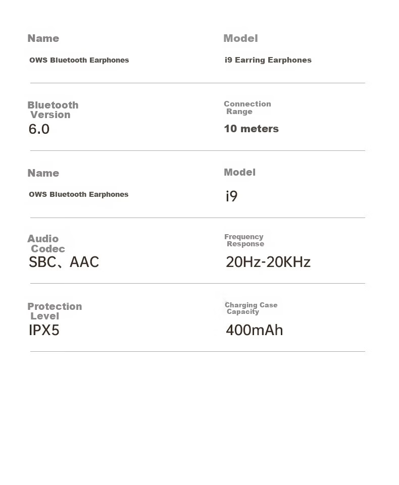 KINYO i9 Dynamic Ring AI Bluetooth Clip-On Wireless Bone Conduction Sports Call Noise-Cancelling Conference Translator Earphones for Xiaomi Apple Purple 41