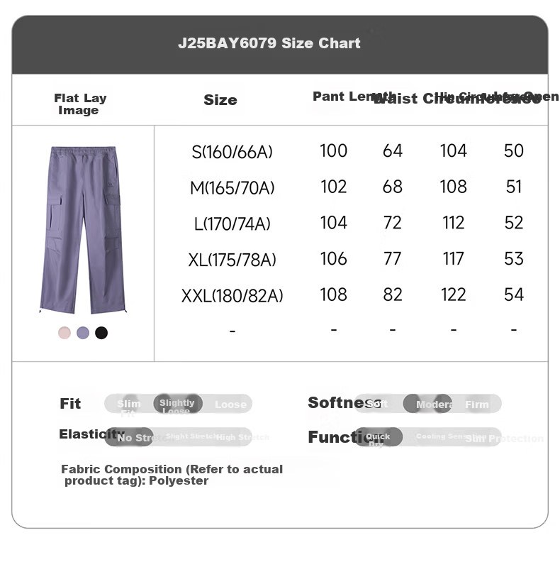 CAMEL Quick-Dry Workwear Women's Outdoor Hiking Travel Casual Woven Pants J25BAYL6079 Camellia Pink L 21
