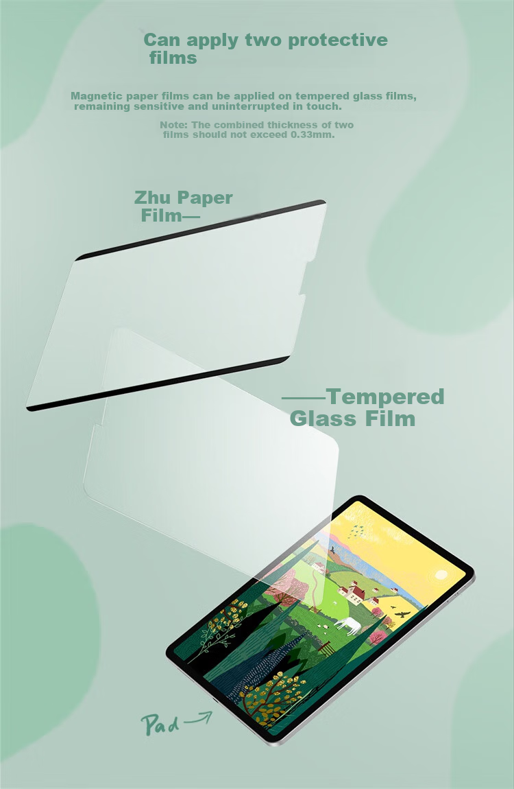 Baseus Paper-Like Film, IPad Protective Film, AR Film, Apple Tablet Film, Dust-Free Chamber [Real Paper Feel, Ultra-Thin Bare Screen], Suitable for 2025/24 IPad Pro-11 Inch 17