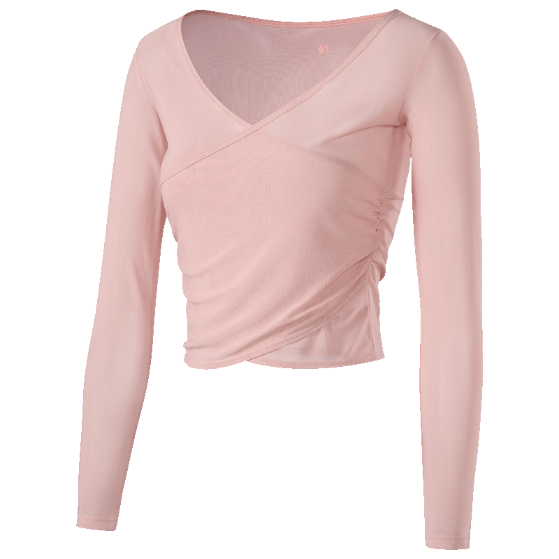 361° Women's Yoga Cover-up Summer Outerwear Long Sleeve Sports Top Premium Dance Pilates Training Shirt