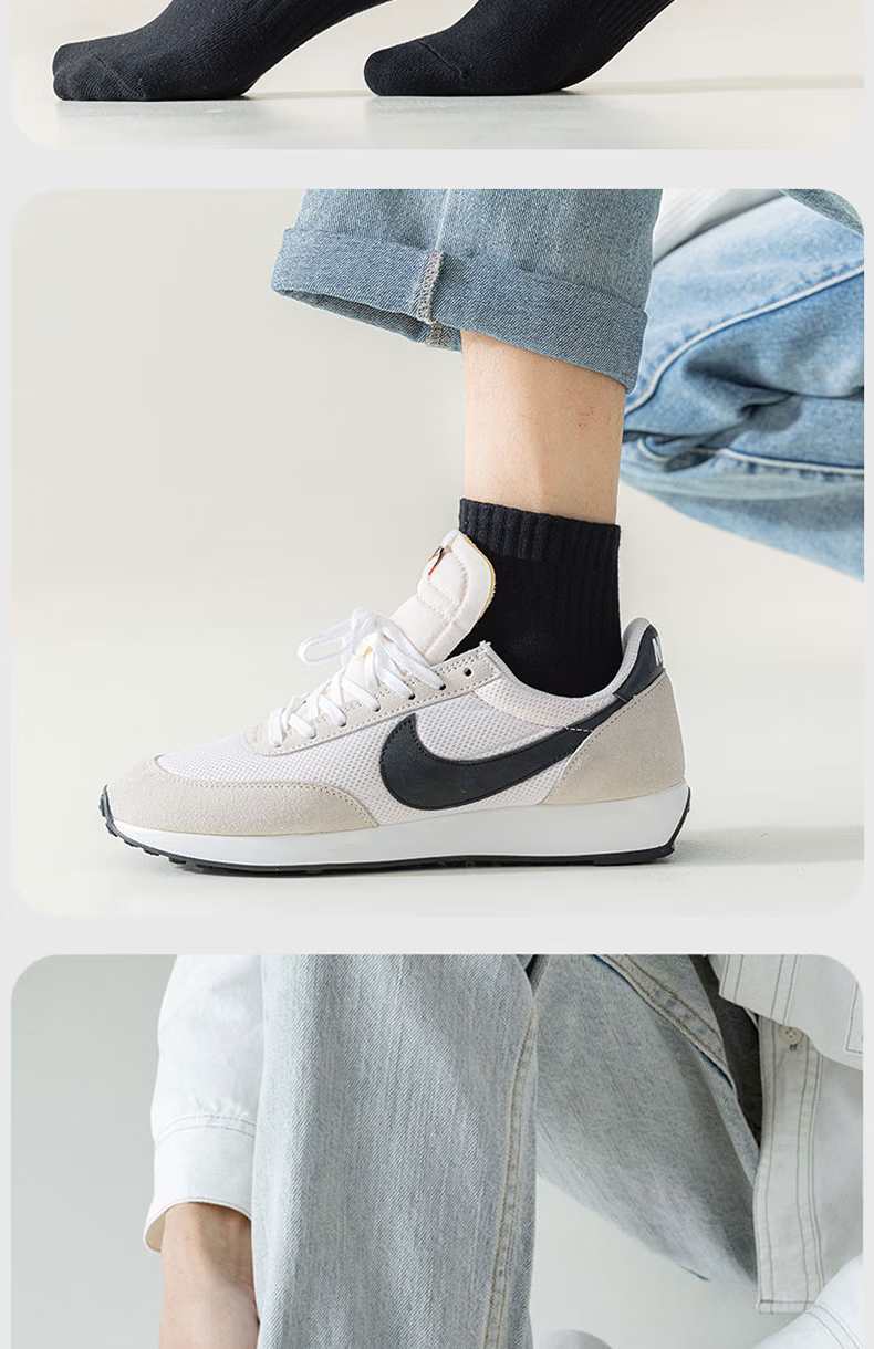Yimian Men's Socks Xinjiang Cotton Short Socks Spring Summer 10A Antibacterial Deodorant Breathable Solid Color Low Cut Ankle Socks 10 Pairs QL 3