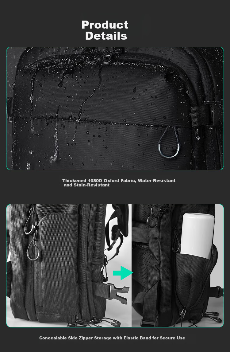 Banjeni Travel Backpack Large Capacity Sports Business Outdoor Laptop Bag Luggage Bag for Men and Women 14
