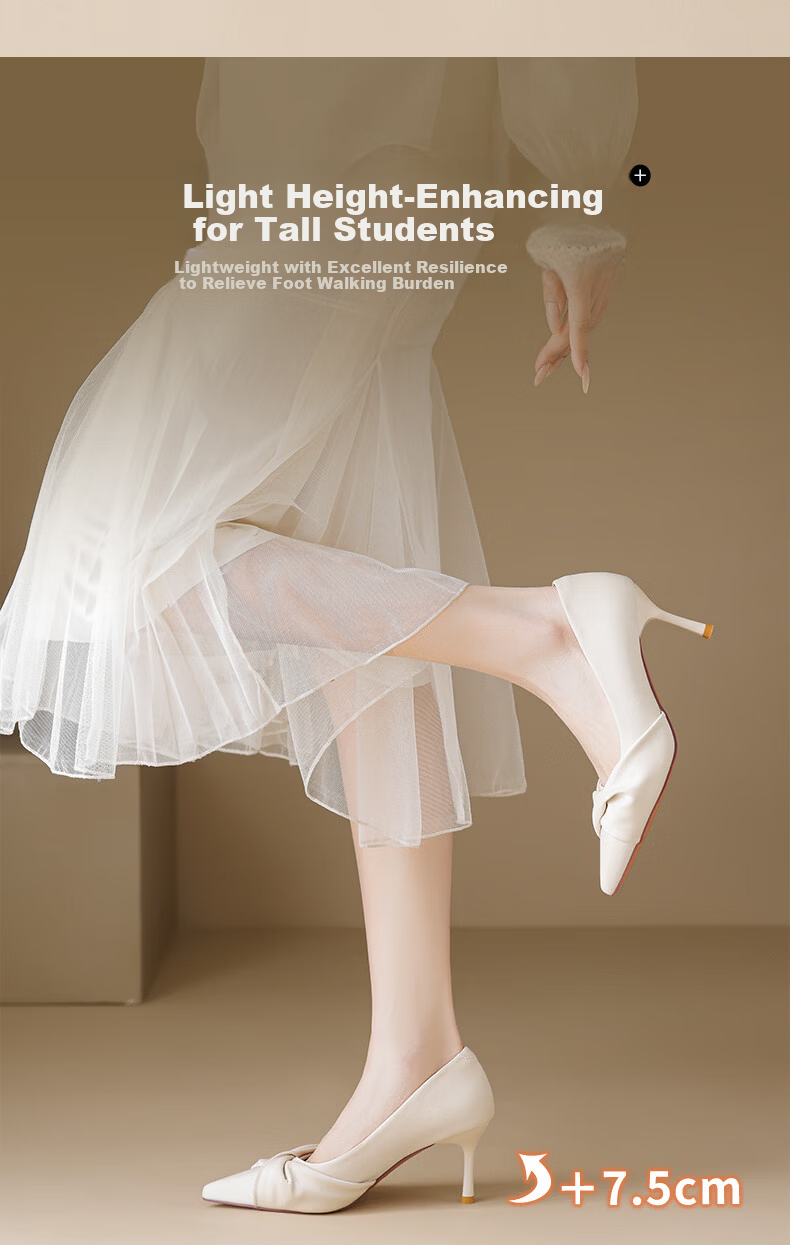 Daphne French Style Elegant High Heels Women 2026 New Summer Nude Pointed Toe Stiletto Shallow Commuter Single Shoes Women 6
