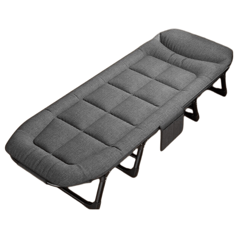 Qiyinge Office Nap Folding Bed Recliner Single Simple Military Cot Night Shift Duty Hospital Care Bed