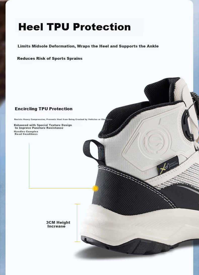 STAR FIELD KNIGHT Star Leap Motorcycle Riding Shoes Breathable Rally Boots Motorbike Travel Non-slip SKS202 Black Summer Size 42 9