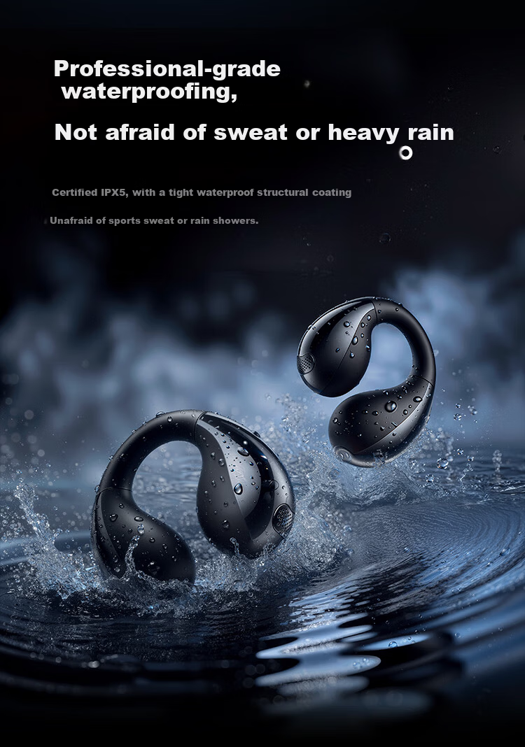 Linklike Comfortable Zero Complaints Clip-On Bluetooth Earphones 2026 New Ultra-Long Battery Life Sports Running Headphones Top Seller 3 Million Units 20