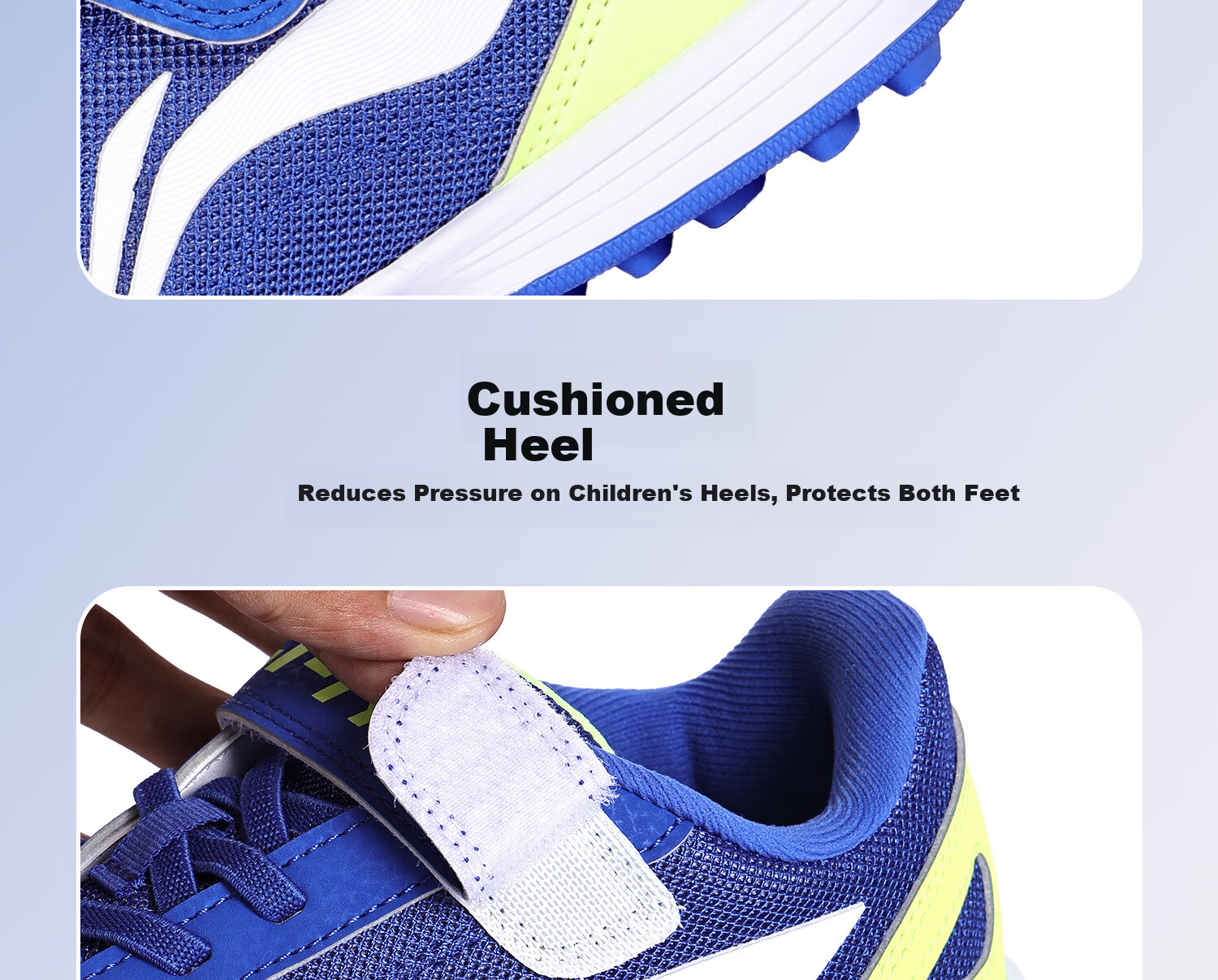 Li-Ning Kids Soccer Shoes TF Turf Studs for Elementary Students 6-12 Years Old, Breathable Mesh, Magic Tape, No Laces, Professional Football Shoes Size 39 13
