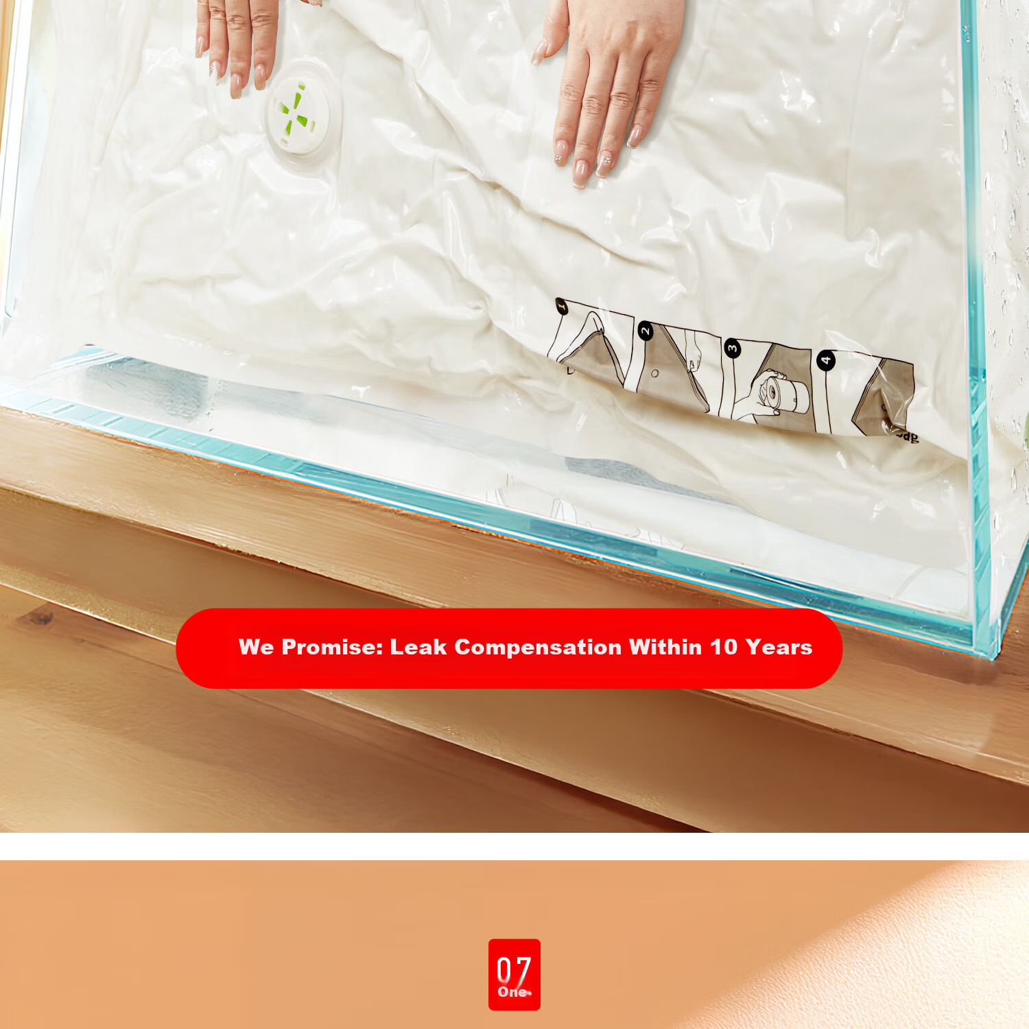 Zhifan Japanese Vacuum Compression Storage Bags for Clothes and Quilts, Specially Designed for Down Jackets, Air Extraction Travel Storage Bags for Bedding 13