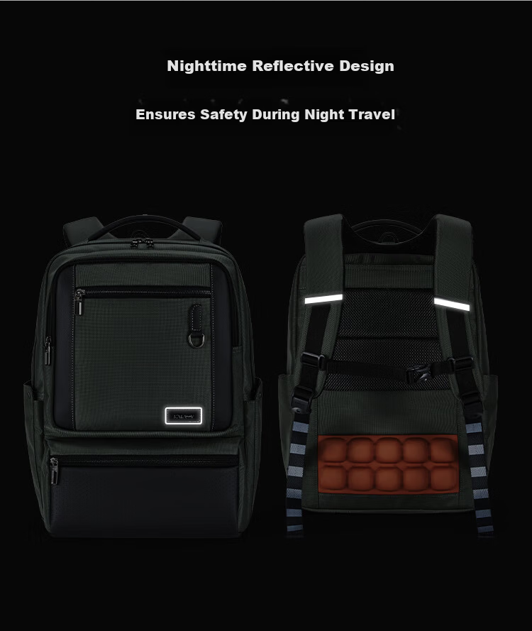 KALA·Y Qilin Business Laptop Backpack Large CN5228 27L Piano Black 14