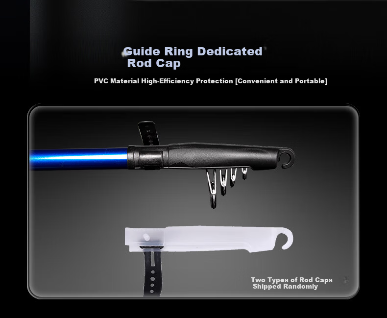 Taigek Shuanghu Fenghai Fishing Rod, Long-Distance Casting Rod, Sea Fishing Pole, Fishing Tackle, Beginner's Fishing Line Reel, Sea Rod Bag, 2.7-Meter Set, Randomly Sent 7