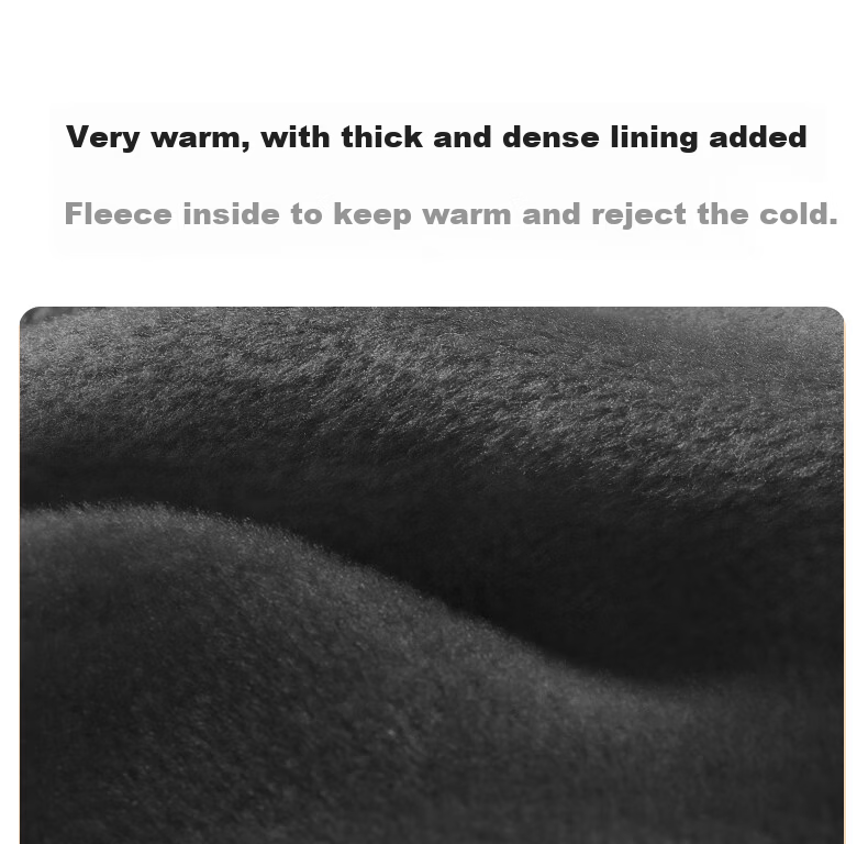 SEPTWOLVES [Wool + Mulberry Silk] Thermal Underwear for Men, Fleece-Lined Thick Round Neck Autumn And Winter Cold-Proof Warm Set 7