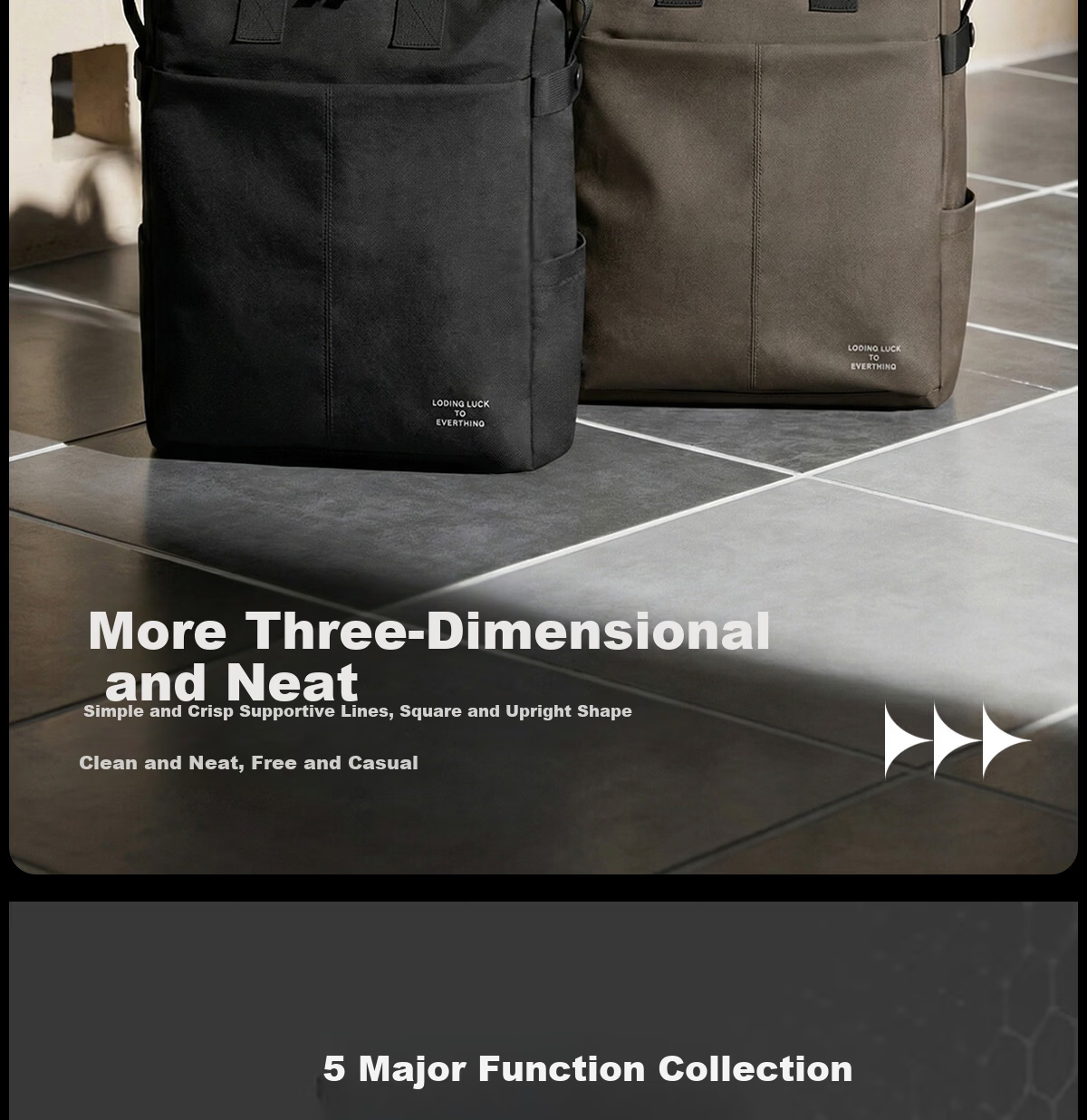 JINSHIWQ 16-inch Laptop Backpack Lightweight Stylish Commuter Bag for Men and Women Business Travel Handheld College Student Backpack 3